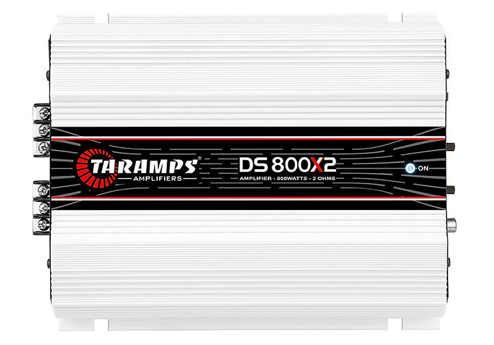 Taramps DS 800x2 2 Channels 800 Watts RMS Car Audio Amplifier 2 Ohms