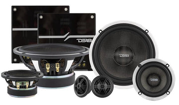 DS18 DX3 Kevlar 6.5Ó 3 Way Premium Quality Car Component Speaker System 580 Watts 4-Ohms