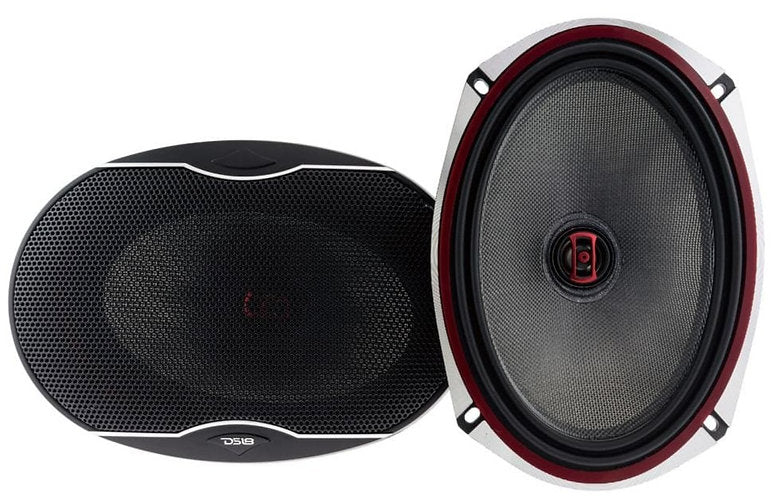 DS18 EXL-SQ6.9 Glass Fiber 6x9" 2-Way Coaxial Car Speaker 560 Watts 3-Ohm