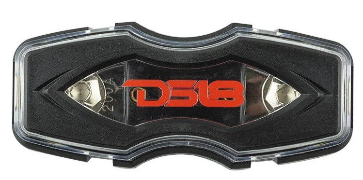 DS18 FHSANL200A Square ANL Fuse Holder with 200A Fuse For Car Amplifiers