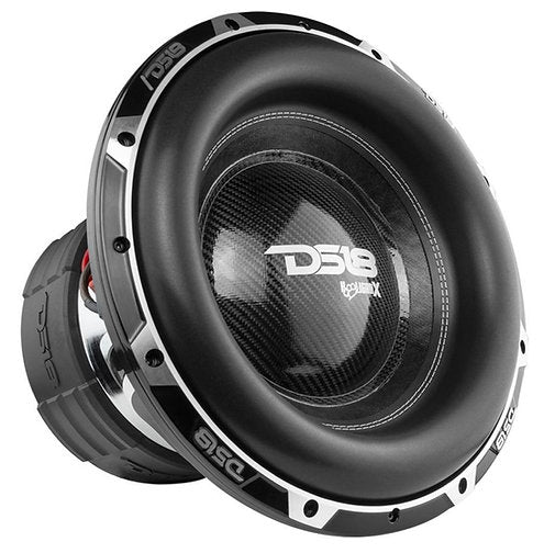 DS18 HOOL-X15.1DHE 15 Inch Competition High Excursion Car Subwoofer 4000 Watts Rms 4" Dual Voice Coil 1 + 1 Ohm DVC - Powerful Car Audio Bass Speaker