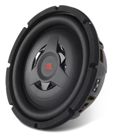 JBL Club WS1000 - 10" shallow mount subwoofer w/SSIª (Selectable Smart Impedance) switch from 2 to 4 ohm
