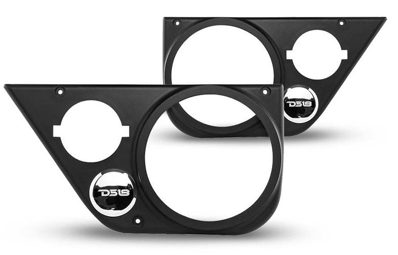 DS18 JK-BD-LR Back Door Panels 1 X 6.5" + 1 TweeterRight And Left for JKU Jeeps(Speakers Not Included)