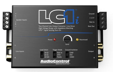 Audio Control LC1i 2 Channel Line Out Converter with AccuBASS and Subwoofer Control