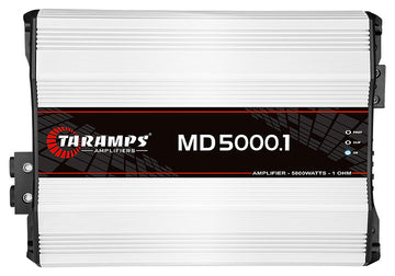 Taramps MD 5000.1 Car Audio Amplifier 1 Channel 8000 Watts RMS Car Audio Amplifier 1 ohm