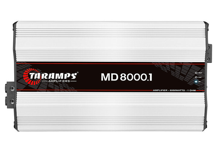 Taramps MD 8000.1 Car Audio Amplifier 1 Channel 8000 Watts RMS Car Audio Amplifier 1 ohm