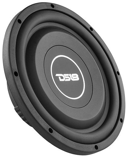 DS18 SRW10.4 10" Car Subwoofer 400 Watts 4-Ohm SVC Shallow Mount