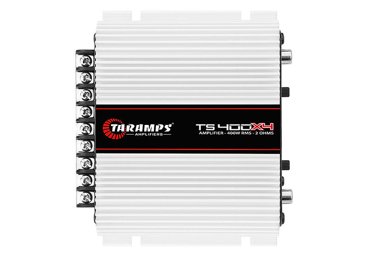Taramps TS 400x4 4 Channels 400 Watts RMS Car Audio Amplifier 2 Ohms